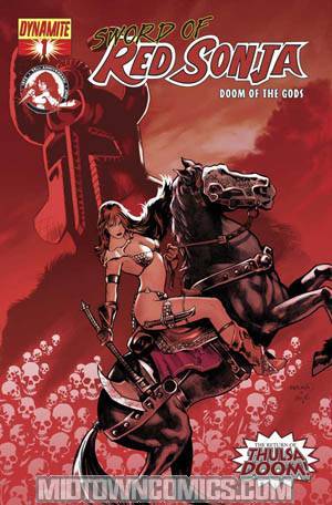 Sword Of Red Sonja Doom Of The Gods #1 Cover A Regular Paul Renaud Cover