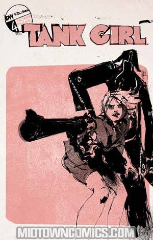 Tank Girl The Gifting #4 Incentive Ashley Wood Variant Cover