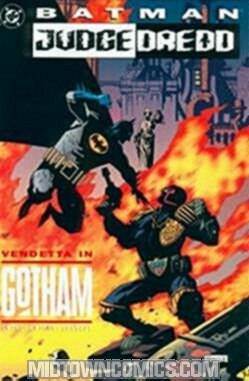 Batman Judge Dredd Vendetta In Gotham