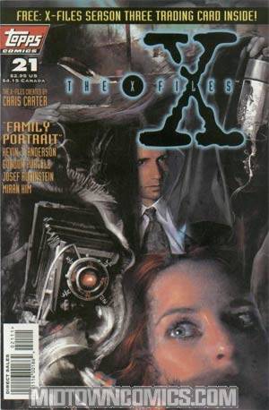 X-Files #21 Cover B Without Card