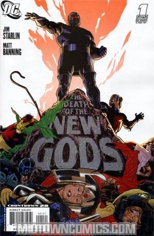 Death Of The New Gods #1 Incentive Ryan Sook Variant Cover