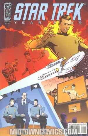 Star Trek Year Four #4 Regular Steve Conley Cover