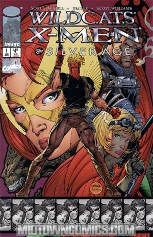 WildCATs X-Men The Silver Age #1 Cover B Jim Lee