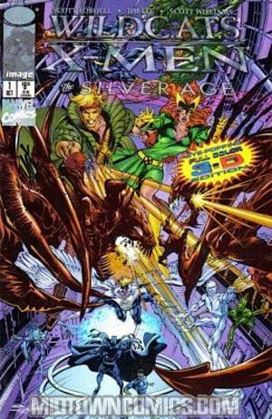 WildCATs X-Men The Silver Age #1 Cover C Neal Adams 3-D Edition with Glasses