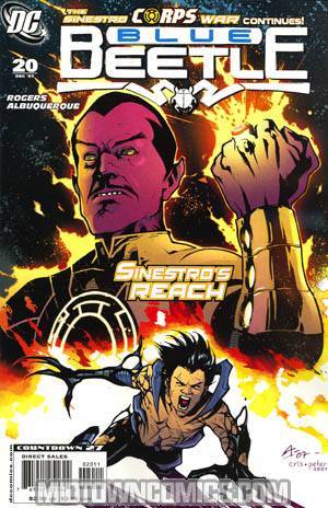 Blue Beetle (DC) Vol 2 #20 (Sinestro Corps War Tie-In)