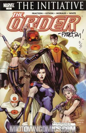 Order Vol 2 #1 DF Signed By Matt Fraction