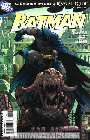 Batman #670 Cover A 1st Ptg Regular Tony Daniel Cover (Resurrection Of Ras Al Ghul Prelude)