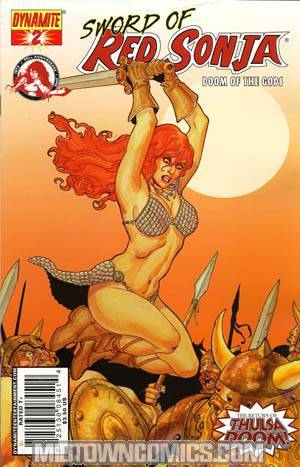 Sword Of Red Sonja Doom Of The Gods #2 Cover B Aaron Lopresti Cover