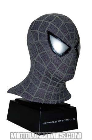 Black-Suited Spider-Man Mask Scaled Replica