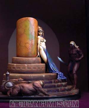 Frazetta Egyptian Queen Statue