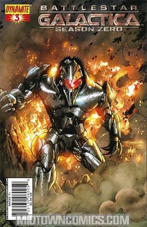 Battlestar Galactica Season Zero #3 Cover C Regular Stephen Segovia Cover