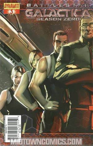 Battlestar Galactica Season Zero #3 Cover A Regular Sejic Cover