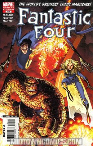 Fantastic Four Vol 3 #551 Cover B Incentive Art Adams Variant Cover