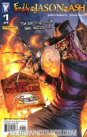 Freddy vs Jason vs Ash #1 1st Ptg Freddy Cover