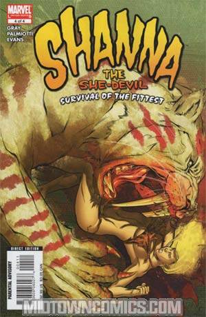Shanna The She-Devil Survival Of The Fittest #4