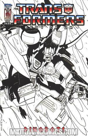 Transformers Best Of UK Dinobots #3 Incentive Nick Roche Sketch Cover