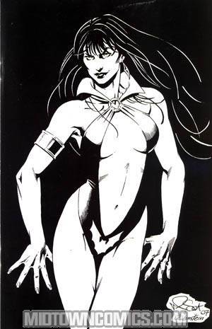 Vampirella Quarterly #3 Fall 2007 Nicola Scott Black & White Cover