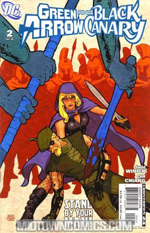 Green Arrow Black Canary #2 Incentive Cliff Chiang Variant Cover