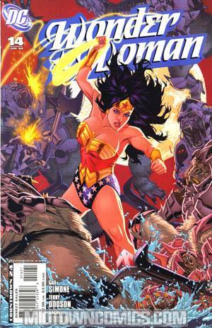 Wonder Woman Vol 3 #14 Cover B Incentive Michael Golden Variant Cover