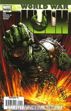 World War Hulk #1 Cover D John Romita Jr Signed Edition