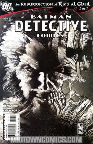 Detective Comics #838 1st Ptg (Resurrection Of Ras Al Ghul Part 3)