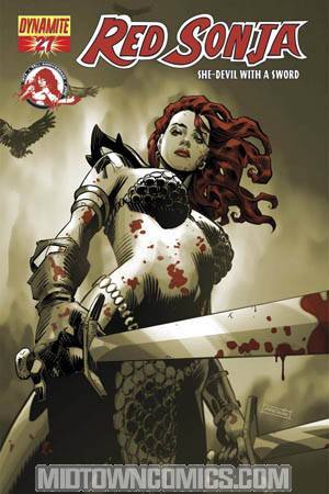 Red Sonja Vol 4 #27 Cover B Regular Dan Panosian Cover