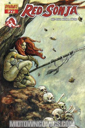 Red Sonja Vol 4 #27 Cover C Regular Homs Cover