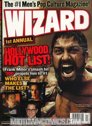 Wizard Comics Magazine #195 Best Of 2007 Cvr