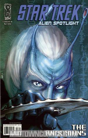 Star Trek Aliens Spotlight Andorians Regular Leonard O Grady Cover