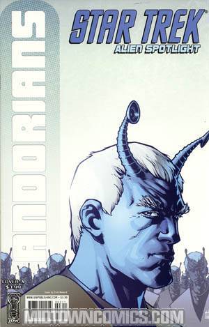 Star Trek Aliens Spotlight Andorians Regular Zach Howard Cover