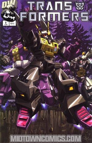 Transformers Generation 1 #3 Cover B