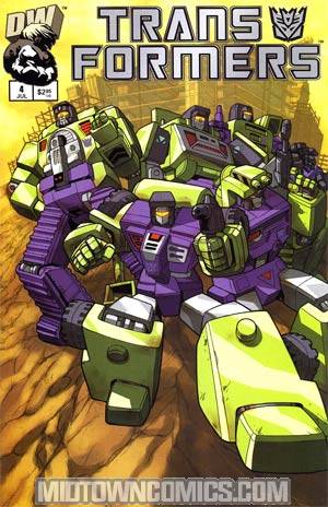 Transformers Generation 1 #4 Cover B