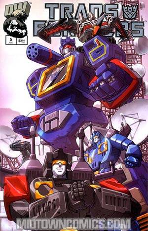 Transformers Generation 1 #5 Cover B