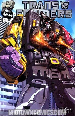 Transformers Generation 1 #6 Cover B