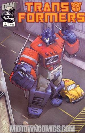 Transformers Generation 1 #1 Cover F 2nd Ptg Autobot Cover