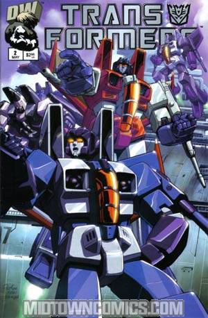 Transformers Generation 1 #2 Cover D 2nd Ptg Decepticon Cover