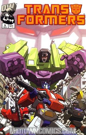 Transformers Generation 1 #5 Cover D 2nd Ptg Decepticon Cover