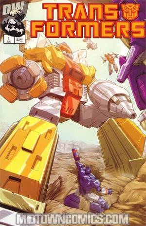Transformers Generation 1 #1 Cover H 3rd Ptg Autobot Cover