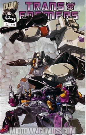 Transformers Generation 1 Vol 2 #1 Cover B Decepticon