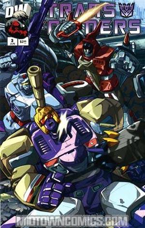 Transformers Generation 1 Vol 2 #3 Cover B Decepticon Cvr