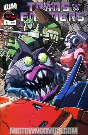 Transformers Generation 1 Vol 2 #4 Cover B Decepticon Cvr