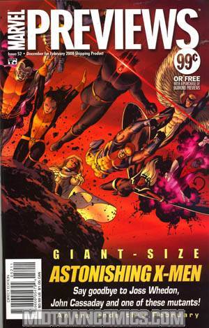 Marvel Previews #52 December 2007