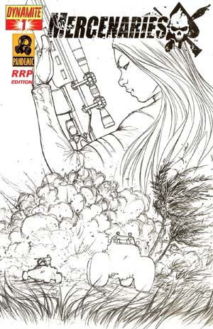 Mercenaries #1 Incentive Michael Turner RRP Cover