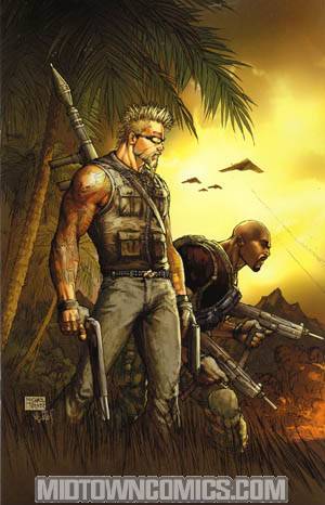 Mercenaries #1 Incentive Michael Turner Virgin Cover