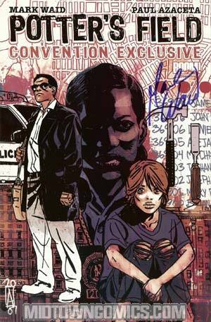 Potters Field Mark Waid Signed Con Exclusive