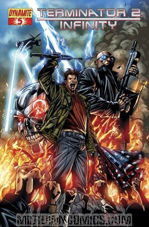 Terminator 2 Infinity #5 Cover C Regular Nigel Raynor Cover