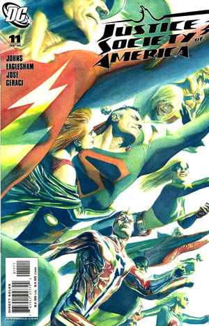 Justice Society Of America Vol 3 #11 Cover A Regular Alex Ross Cover