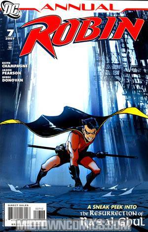 Robin Vol 4 Annual #7 Cover B 2nd Ptg (Resurrection Of Ras Al Ghul Tie-In)