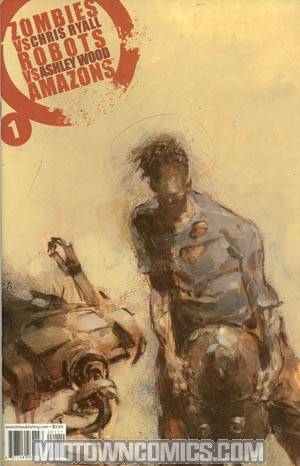 Zombies vs Robots vs Amazons #1 Regular Ashley Wood Cover