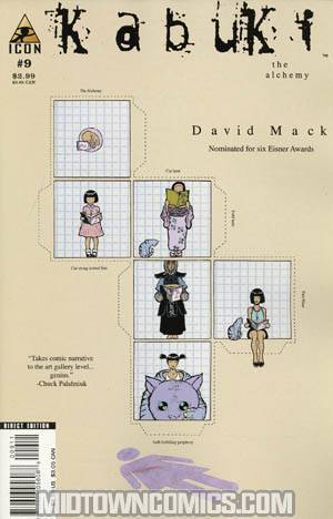 Kabuki The Alchemy #9 Regular David Mack Cover